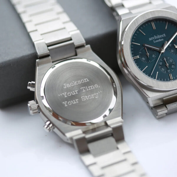 Personalised Men’s Architect Orbix Blue Watch: 2 - Watches By Architect Watches