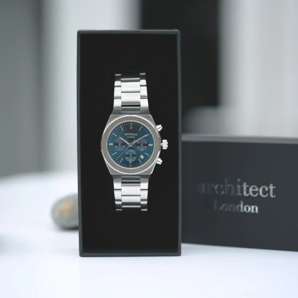 Personalised Men’s Architect Orbix Blue Watch: 1 - Watches By Architect Watches
