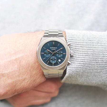 Personalised Men’s Architect Orbix Blue Watch: 8 - Watches By Architect Watches