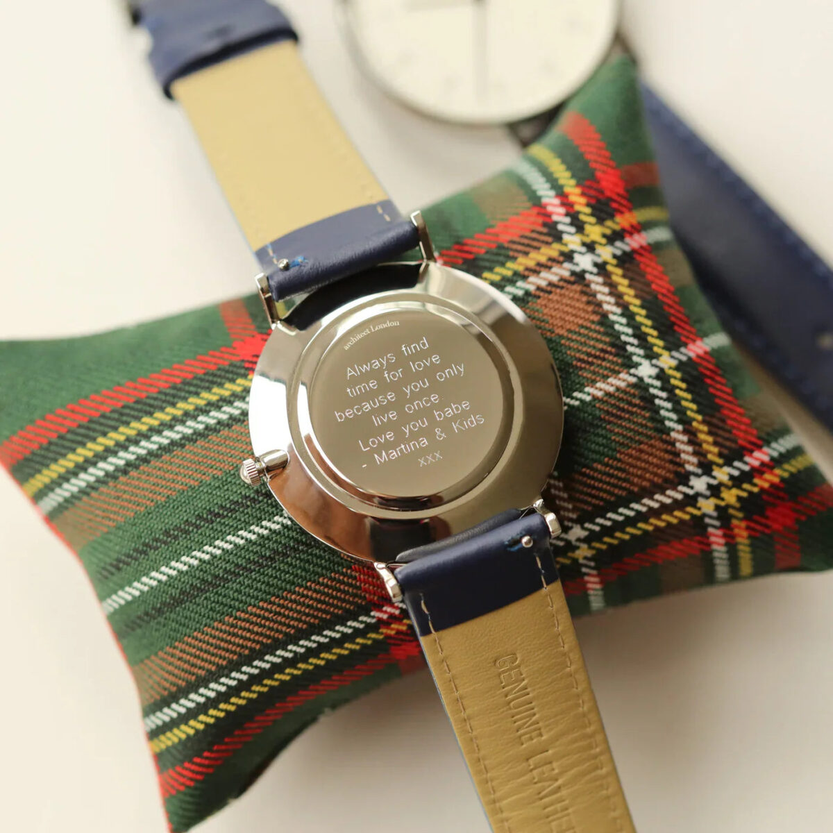 Personalised Men’s Architect Zephyr Watch Admiral Blue: 2 - Watches By Architect Watches