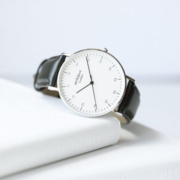 Personalised Men’s Architect Zephyr Watch Jet Black: 1 - Watches By Architect Watches