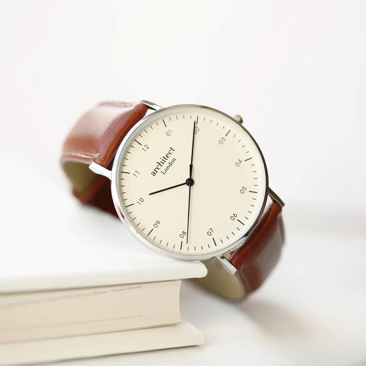 Personalised Men’s Architect Zephyr Watch Walnut: 1 - Watches By Architect Watches