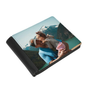 Personalised Men’s Photo Wallets: 2 - Black - Wallets & Money Clips By Gift Moments
