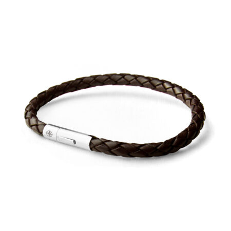 Personalised Men’s Travel Compass Capsule Leather Bracelets: 14 - Bracelets By Gift Moments