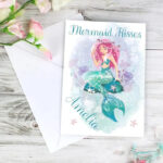 Personalised Mermaid Card: 1 - Greeting Cards By Gift Moments