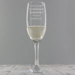 Personalised Message Flute: 1 - Champagne Flutes By Gift Moments