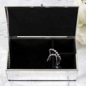 Personalised Any Message Mirrored Jewellery Box: 4 - Jewellery Boxes By Gift Moments