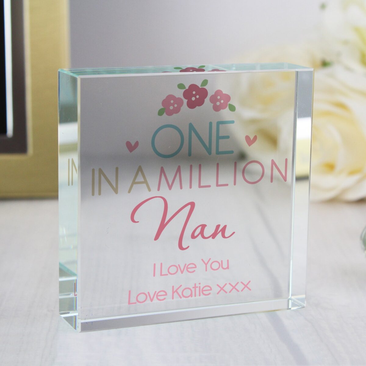 Personalised One in a Million Crystal Token: 2 - Crystal Tokens By Gift Moments