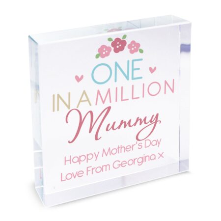 Personalised One in a Million Crystal Token: 3 - Crystal Tokens By Gift Moments