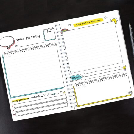 Personalised Mindfulness A5 Journal: 2 - Notebooks By Gift Moments