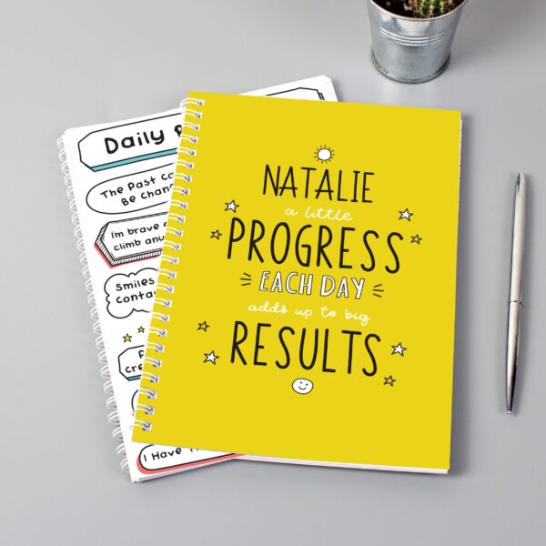 Personalised Mindfulness A5 Journal: 1 - Notebooks By Gift Moments