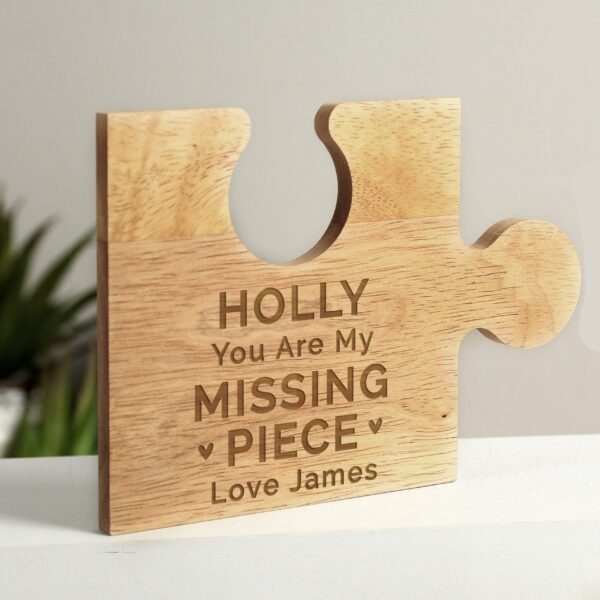 Personalised My Missing Piece Jigsaw Piece: 2 - Coasters By Gift Moments