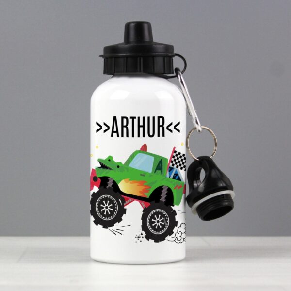 Personalised Monster Truck Drinks Bottle: 1 - Kids Bottles By Gift Moments