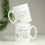 Personalised To the Moon and Back... Mug: 1 - Mugs By Gift Moments