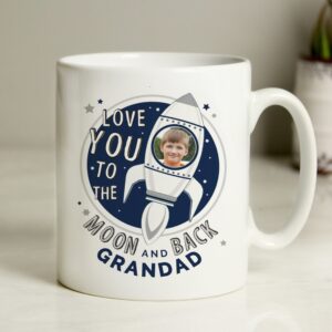 Personalised Moon & Back Photo Upload Mug: 4 - Mugs By Gift Moments