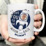 Personalised Moon & Back Photo Upload Mug: 1 - Mugs By Gift Moments