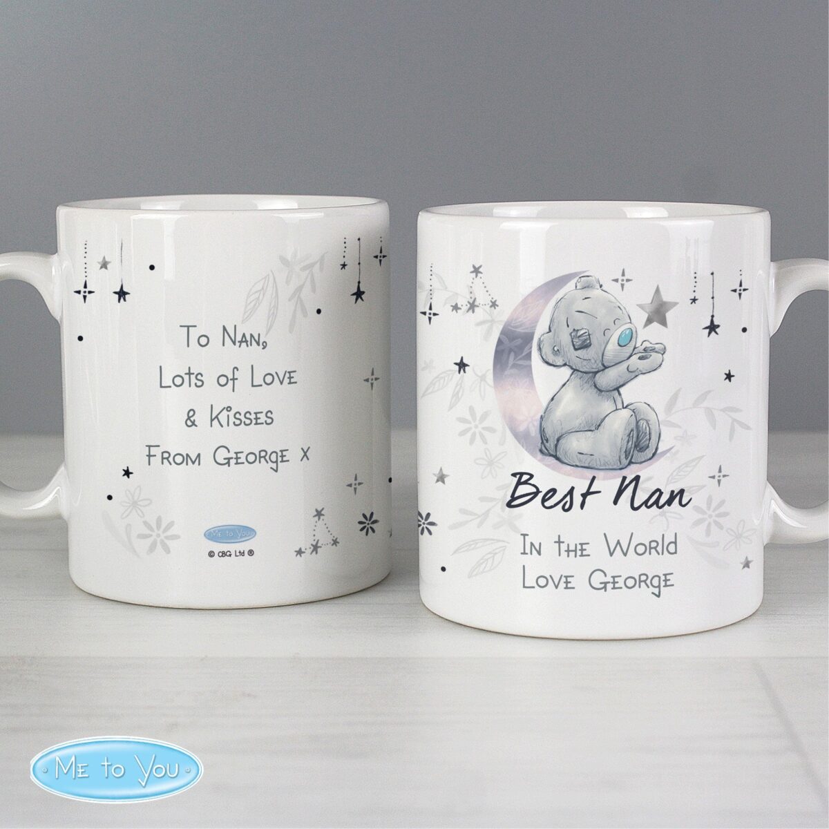 Personalised Moon & Stars Me To You Mug: 4 - Mugs