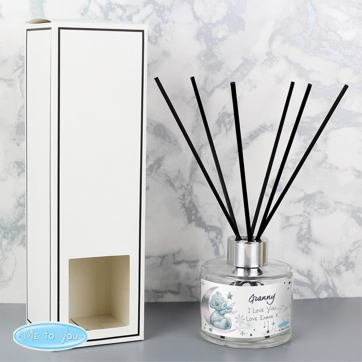 Personalised Moon & Stars Me To You Reed Diffuser: 1 - Reed Diffusers
