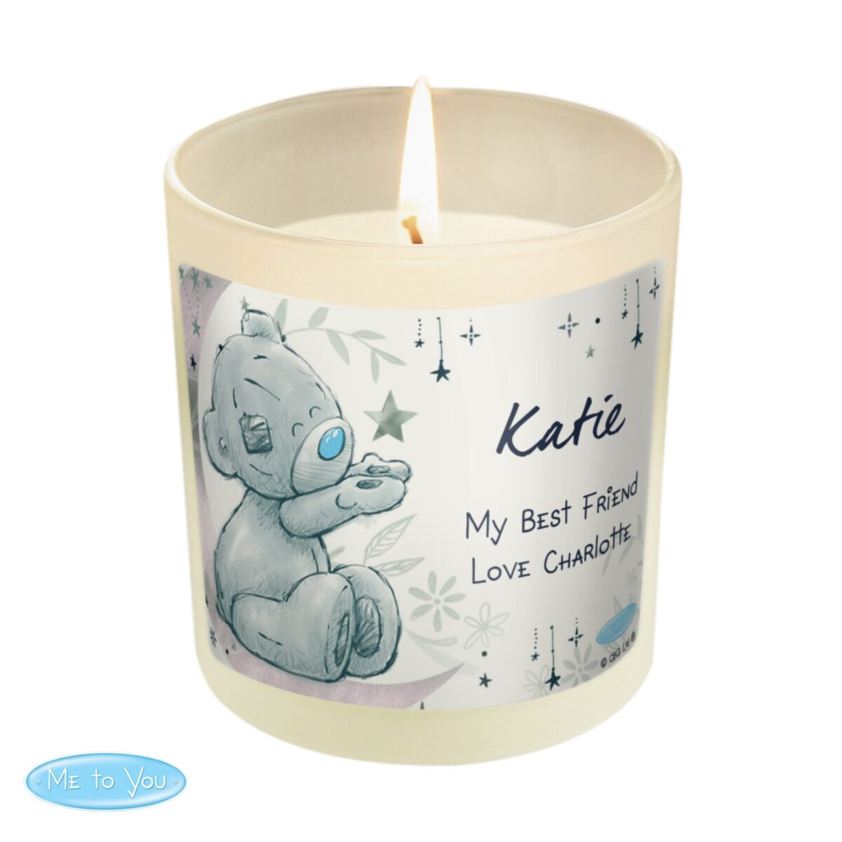 Personalised Moon & Stars Me To You Scented Jar Candle: 5 - Candles