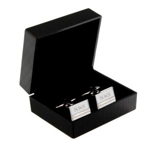 Personalised Mother of Pearl Cufflinks: 3 - Cufflinks & Tie Slides By Gift Moments