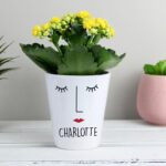 Personalised ’Mrs Face’ Plant Pot: 1 - Pots & Planters By Gift Moments