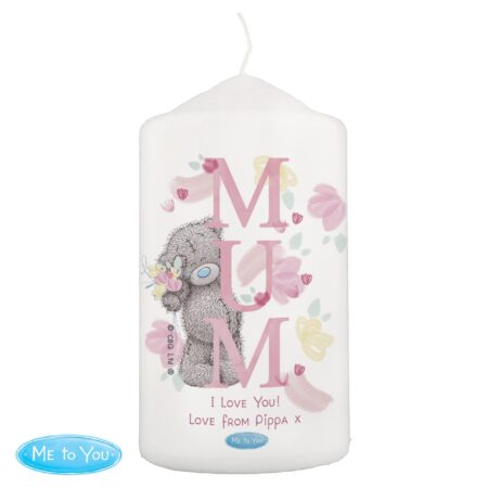 Personalised Me to You MUM Pillar Candle: 4 - Candles