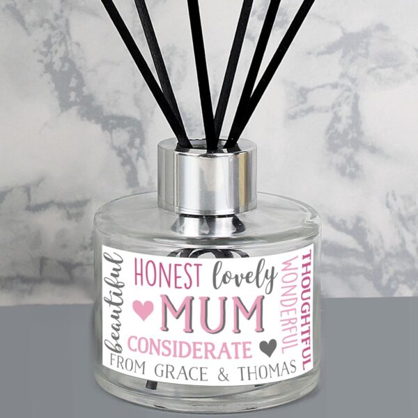 Personalised Mum Reed Diffuser: 2 - Reed Diffusers By Gift Moments