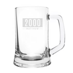 Personalised Name & Date Pint Stern Tankard: 5 - Tankards By Gift Moments