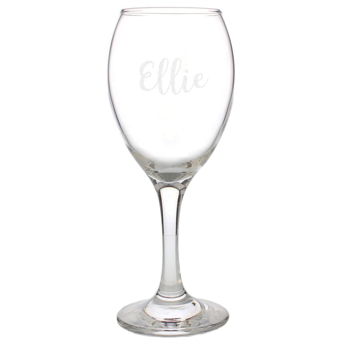 Personalised Name Only Engraved Wine Glass: 3 - Wine Glasses By Gift Moments