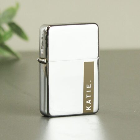 Personalised name only lighter