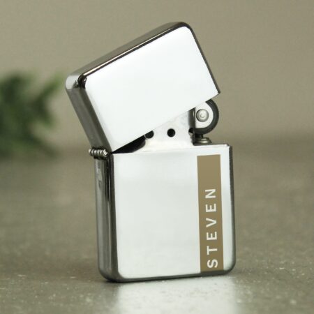 Personalised name only lighter