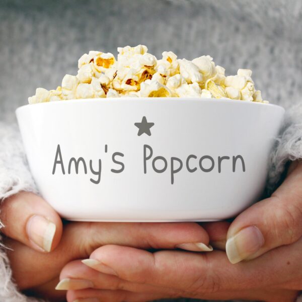 Personalised Name Only Plastic Bowl: 1 - Tableware By Gift Moments