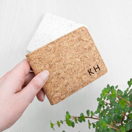 Personalised Natural Cork Wallet: 2 - Wallets & Money Clips By Gift Moments