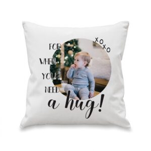 Personalised Need A Hug Photo Upload Cushion: 3 - Cushions By Gift Moments