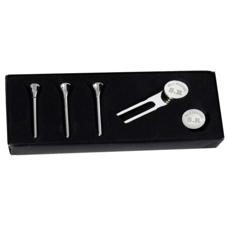 Personalised No.1 Golfer Golf Set: 3 - Golf Tees & Markers By Gift Moments