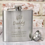 Personalised No.1 Hip Flask: 1 - Hip Flasks By Gift Moments