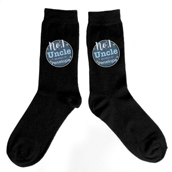 Personalised No.1 Men’s Socks: 2 - Clothing By Gift Moments