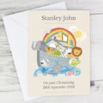 Personalised Noah’s Ark Card: 1 - Greeting Cards By Gift Moments
