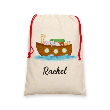 Personalised Noah’s Ark Christmas Sack: 3 - Christmas Sacks By Gift Moments