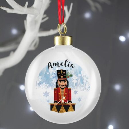 Personalised nutcracker bauble