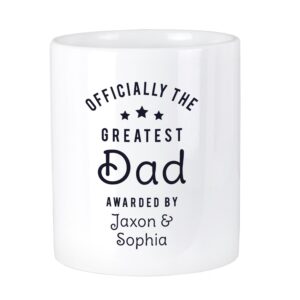 Personalised Officially The Greatest Ceramic Storage Pot: 5 - Storage By Gift Moments
