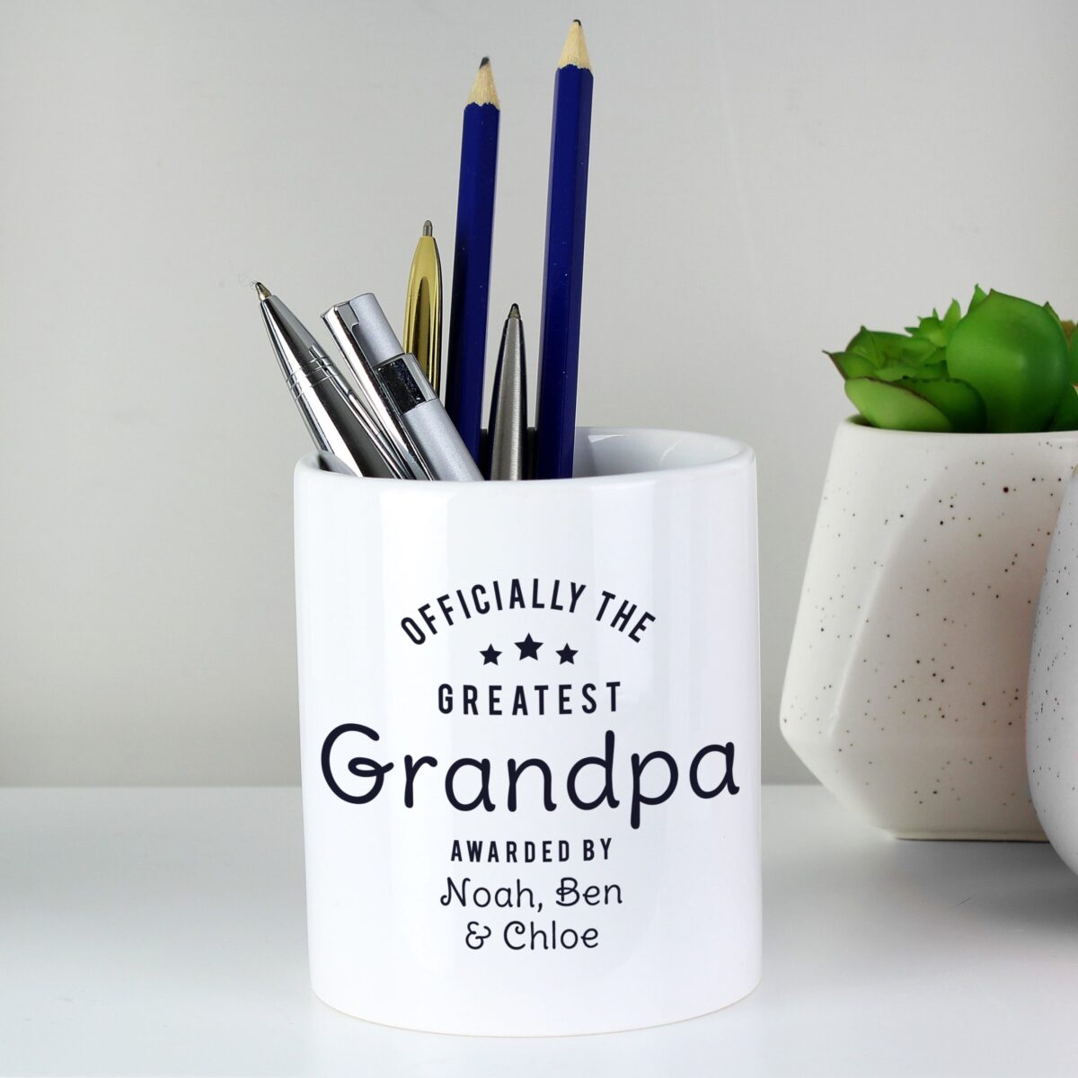 Personalised Officially The Greatest Ceramic Storage Pot: 7 - Storage By Gift Moments