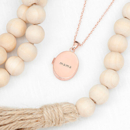 Personalised Oval Photo Locket Pendant Necklaces: 3 - Necklaces By Gift Moments