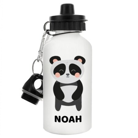 Personalised Panda Drinks Bottle: 3 - Kids Bottles By Gift Moments