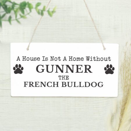 Personalised Paw Print Dog Breed Wooden Sign: 2 - Signs & Plaques By Gift Moments