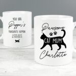 Personalised Pawsome Cat Mum Mug: 1 - Mugs By Gift Moments