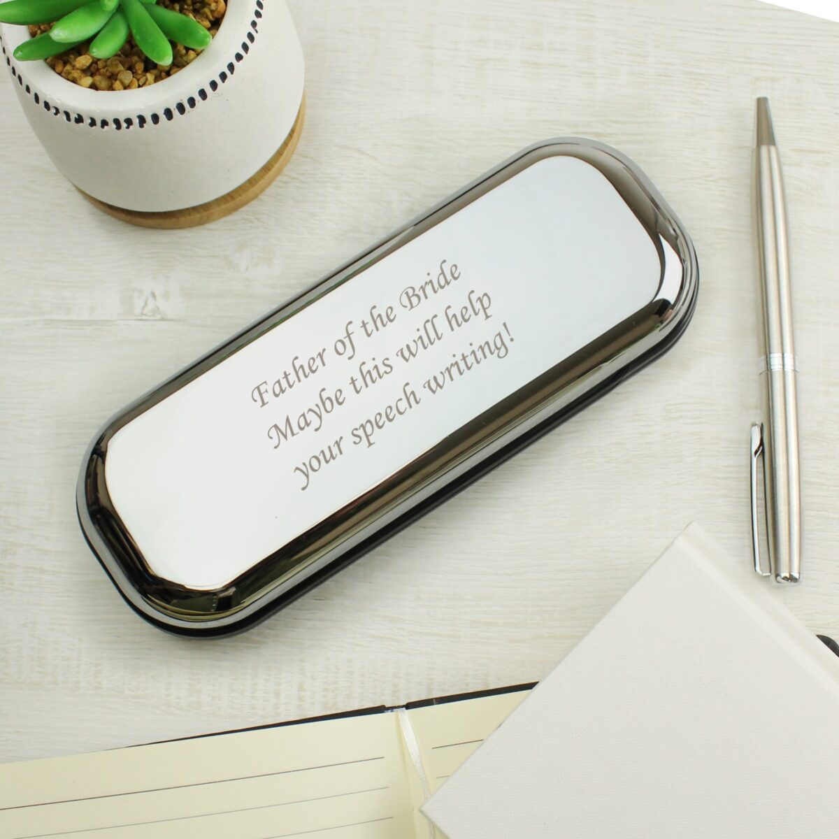 Personalised Pen and Box Set: 4 - Pens & Pencils By Gift Moments