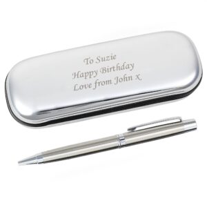 Personalised Pen and Box Set: 5 - Pens & Pencils By Gift Moments
