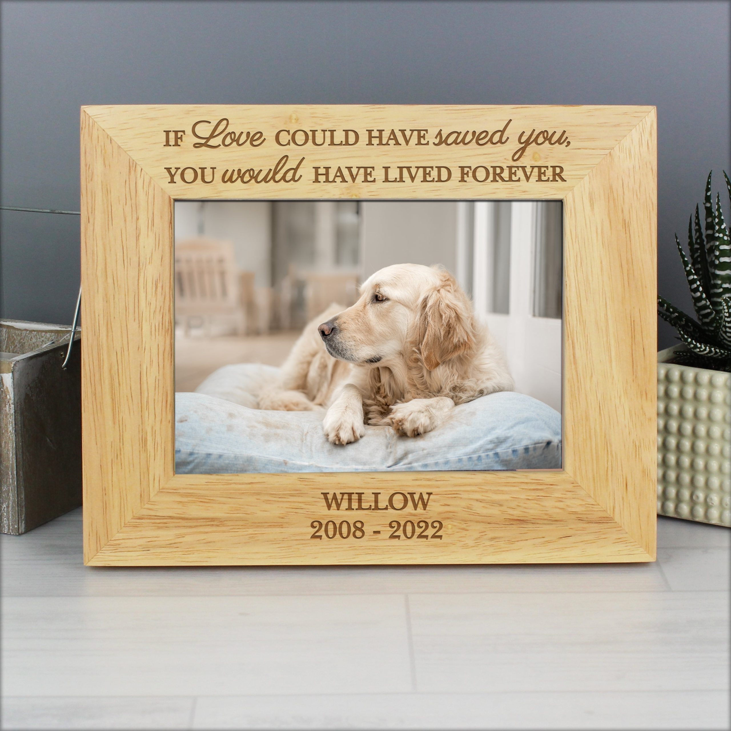 Personalised Pet Memorial 6x4 Photo Frame: 1 - Photo Frames By Gift Moments