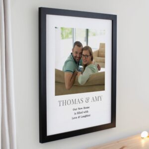 Personalised Photo & Message Framed Prints: 5 - Framed Prints By Gift Moments